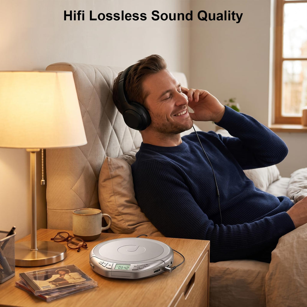 Portable CD Player with Earphones G928