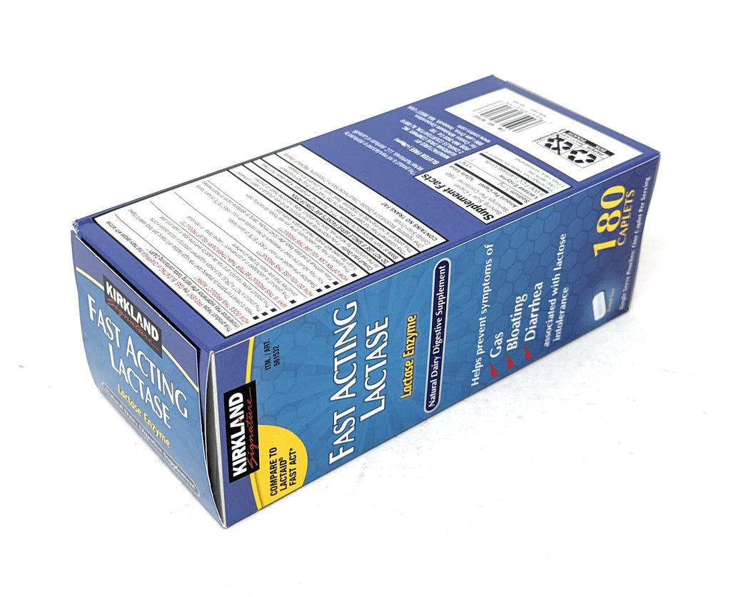 Fast Acting Lactase 180 Caplets K9137