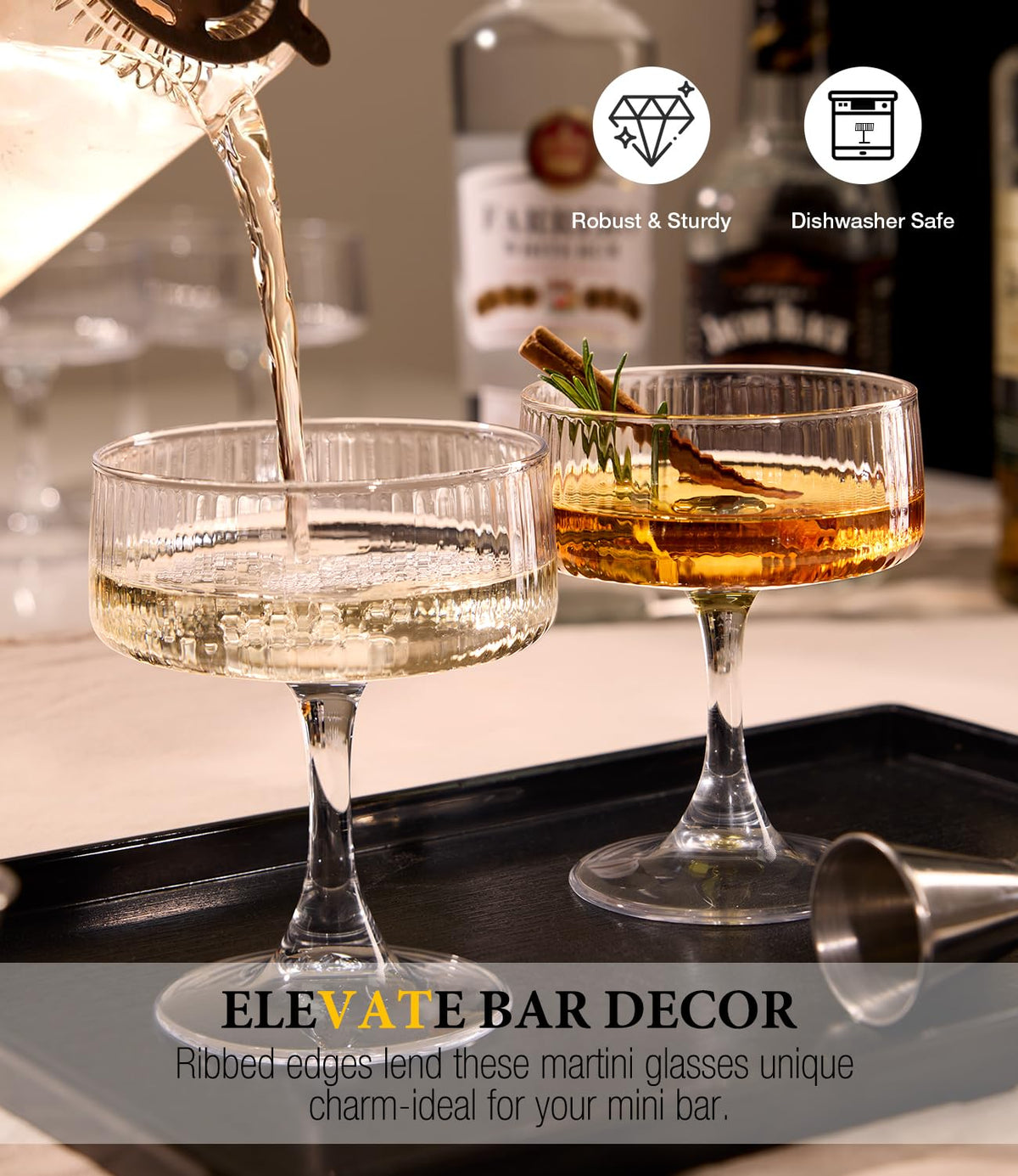 Champagne Glasses Set of 6 X178