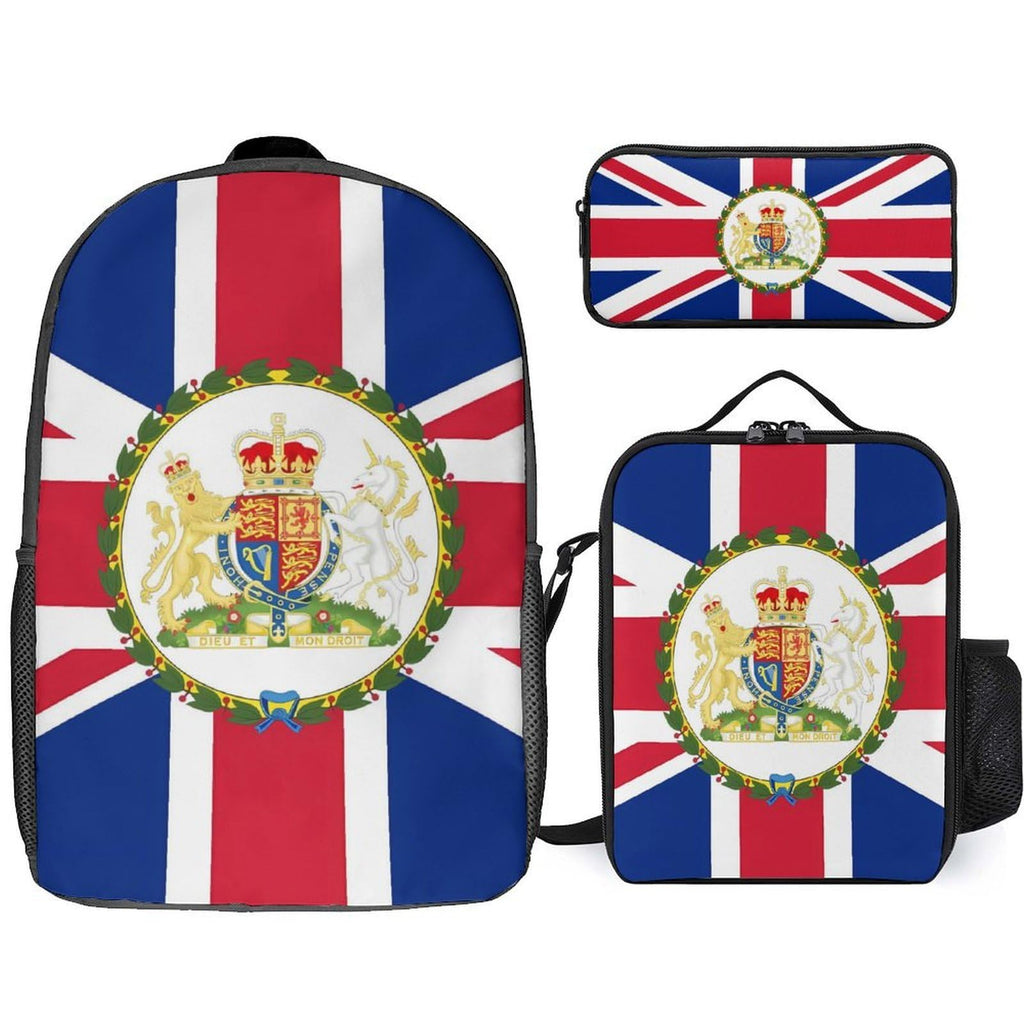 Backpack with Lunch Box Pencil Case Q36260