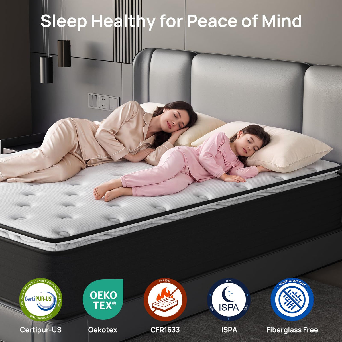 Full 12 inch Hybrid Mattress H41354