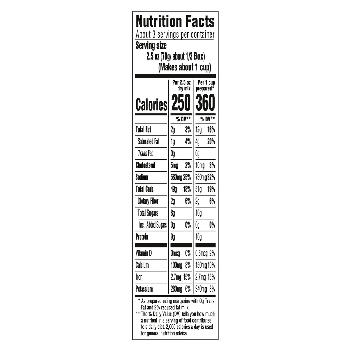Kraft Mac and Cheese, 7.25 oz (Pack of 6) E1490