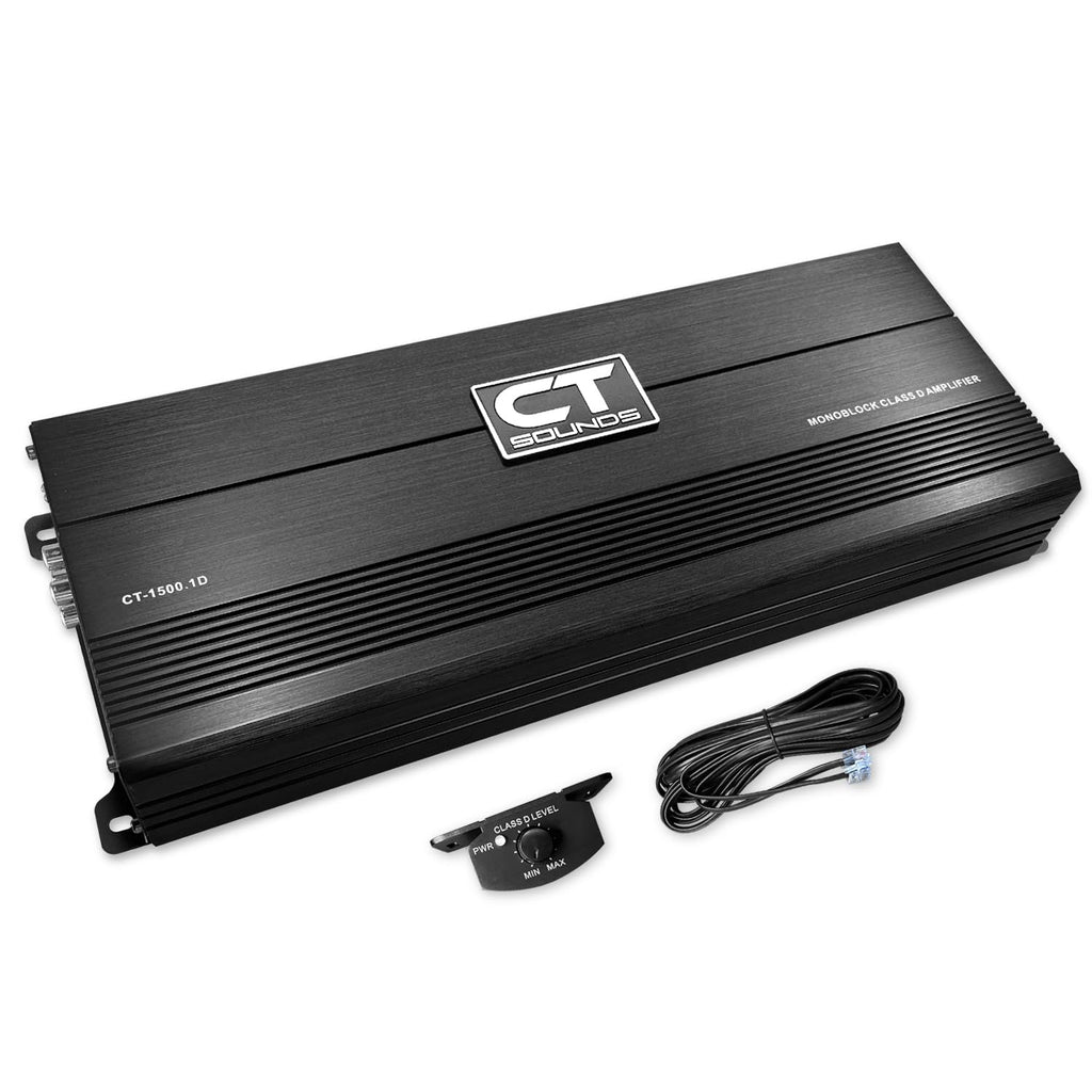 Dual 12” 2600W Subwoofer Box and Amplifier S645