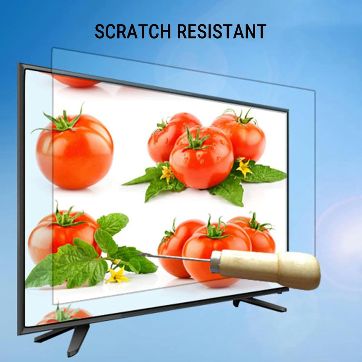 32-75 Inch Anti Blue Light Anti-Glare Frosted TV Screen Protector U54737