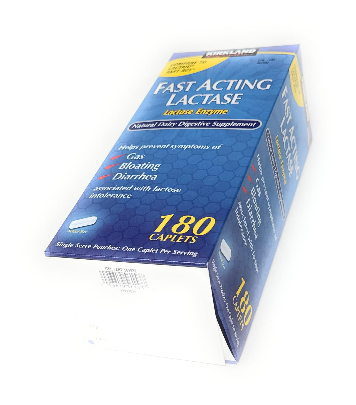 Fast Acting Lactase 180 Caplets K9137