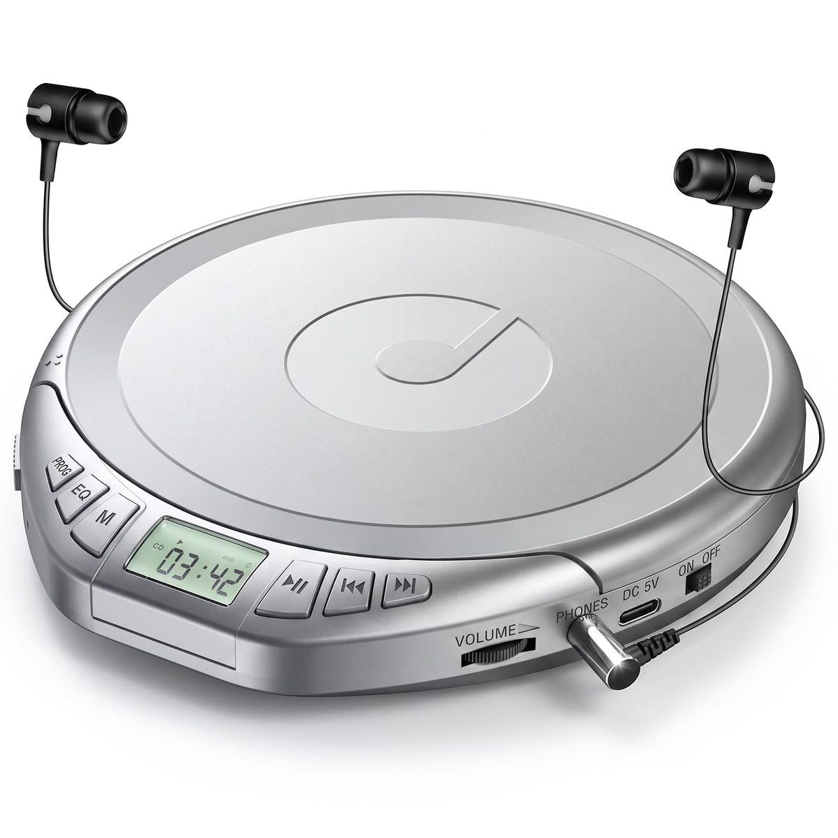 Portable CD Player with Earphones G928
