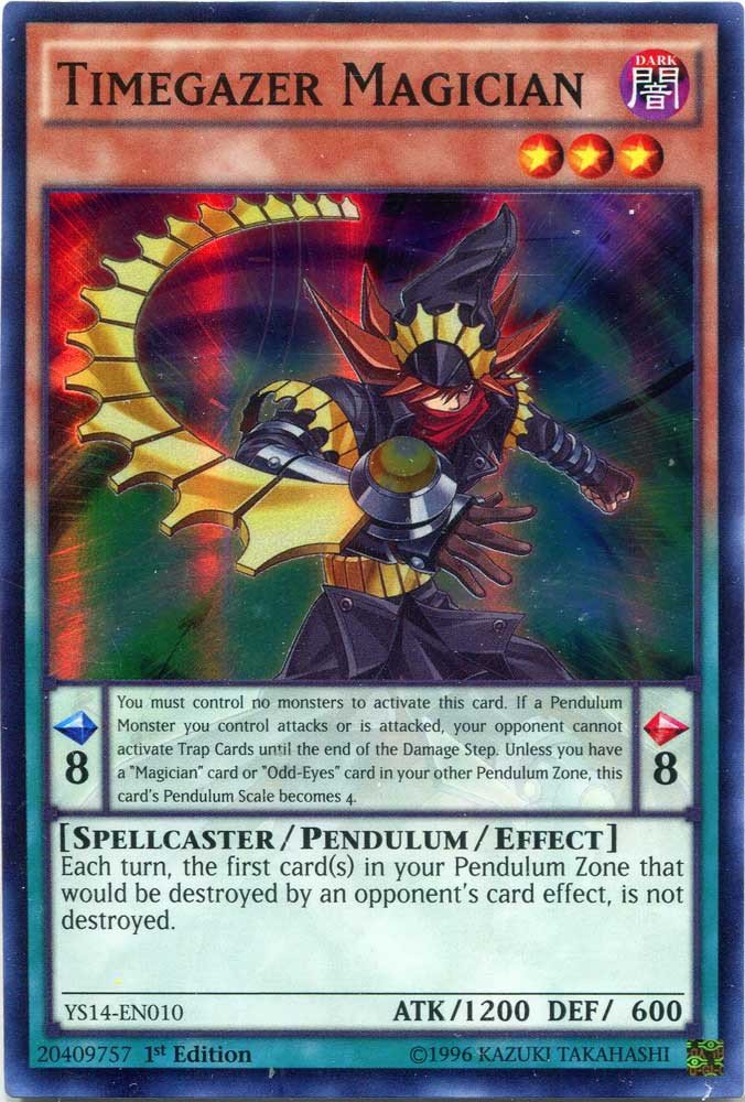 Timegazer Magician Super Rare 1st Edition A509