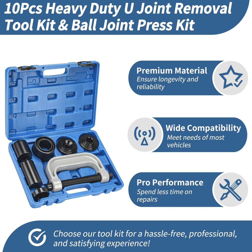 Heavy Duty U Joint Removal Tool Kit & Ball Joint Press Kit M960