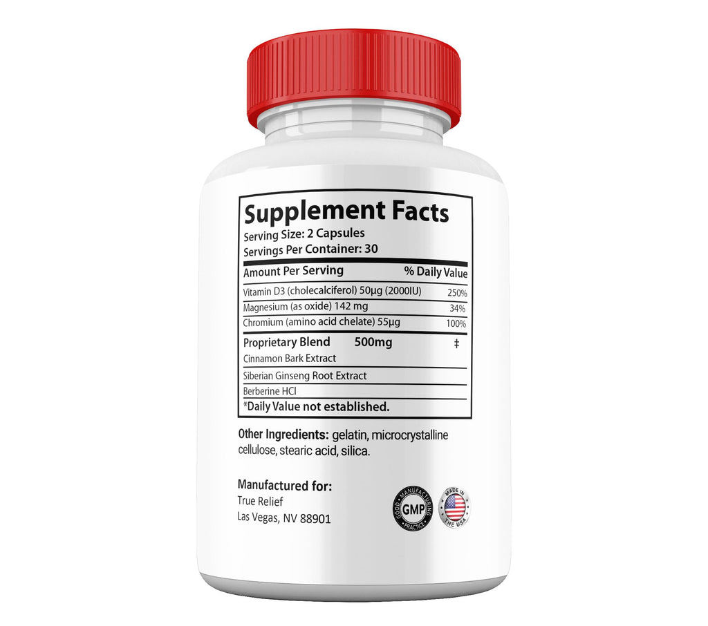 All Natural Glycogen Balance Capsules V75164