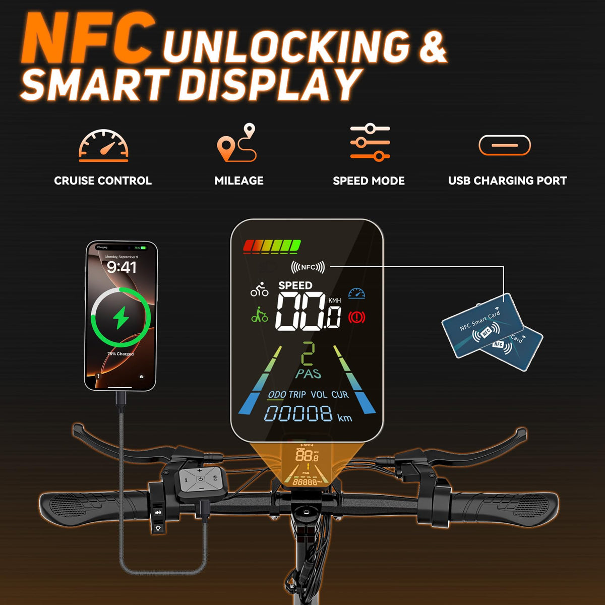 800W Motor 25 Miles Long Range Electric Scooter K1271