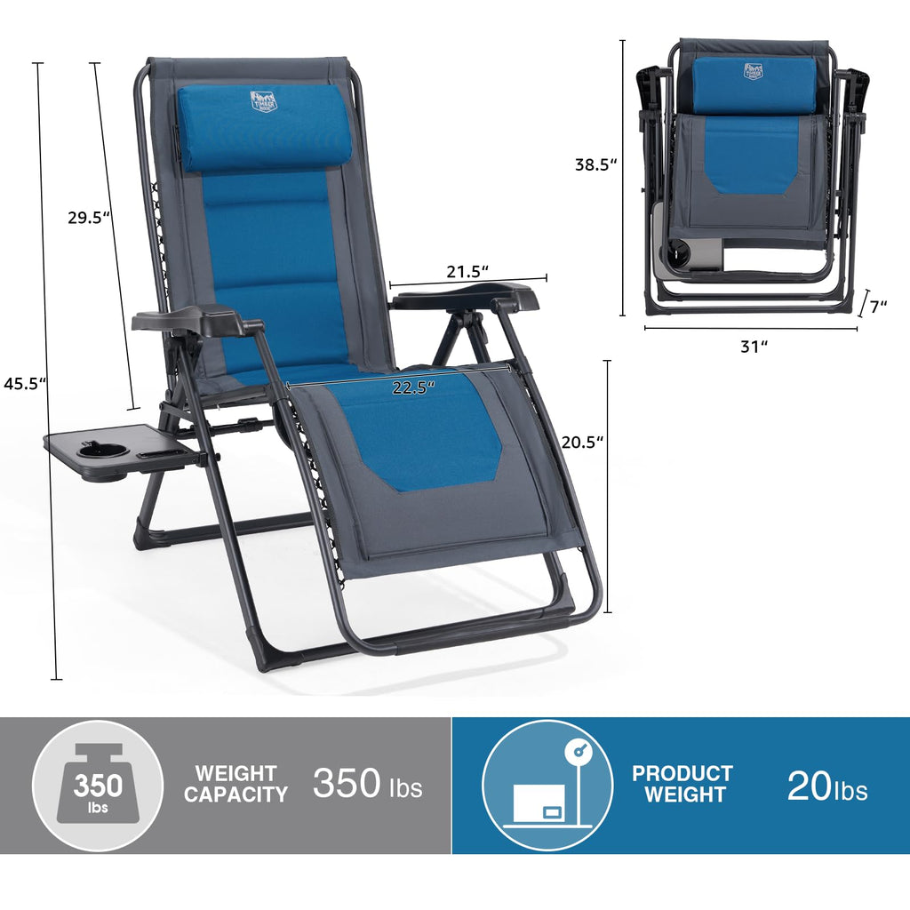 Oversized Zero Gravity Chair 2 Pack I9394