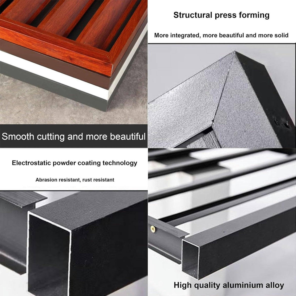 Air Conditioner Fence for Outside Units, Mini Split Pipe Cover, Aluminum AC Cover Q682498