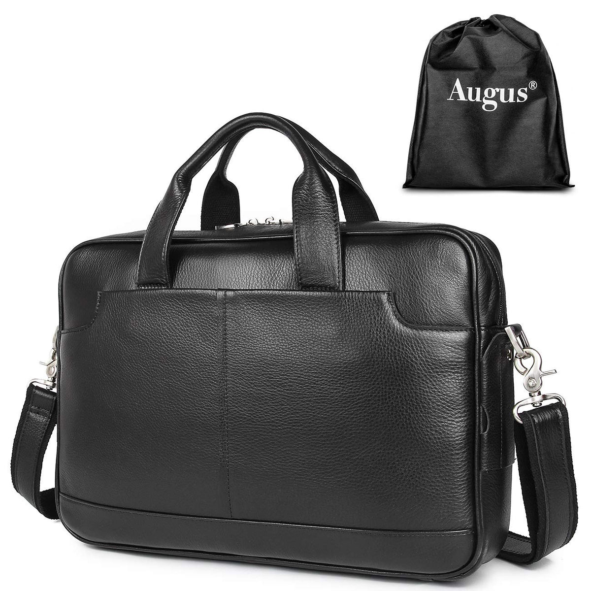 Leather Laptop Briefcase Fits 16 Inch B772267