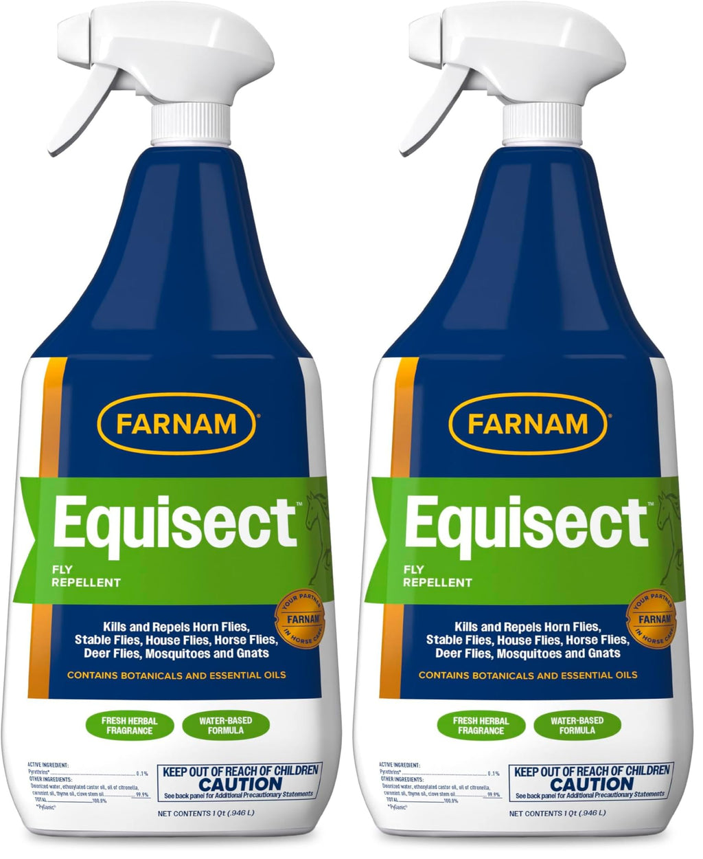 Botanical Fly Repellent 32 Ounces Spray Pack of 2 X93661