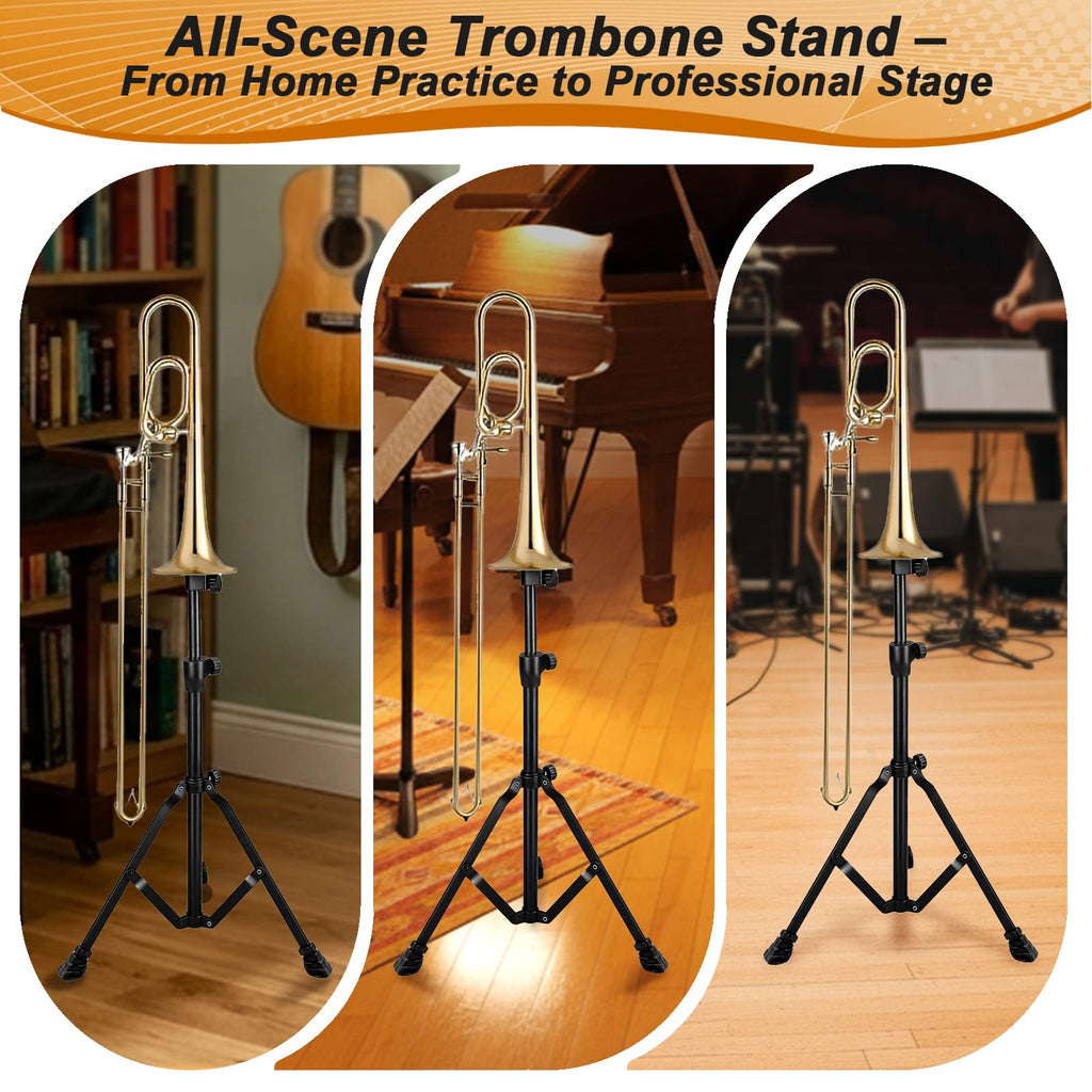 Adjustable Height Retractable Trombone Stand U61233