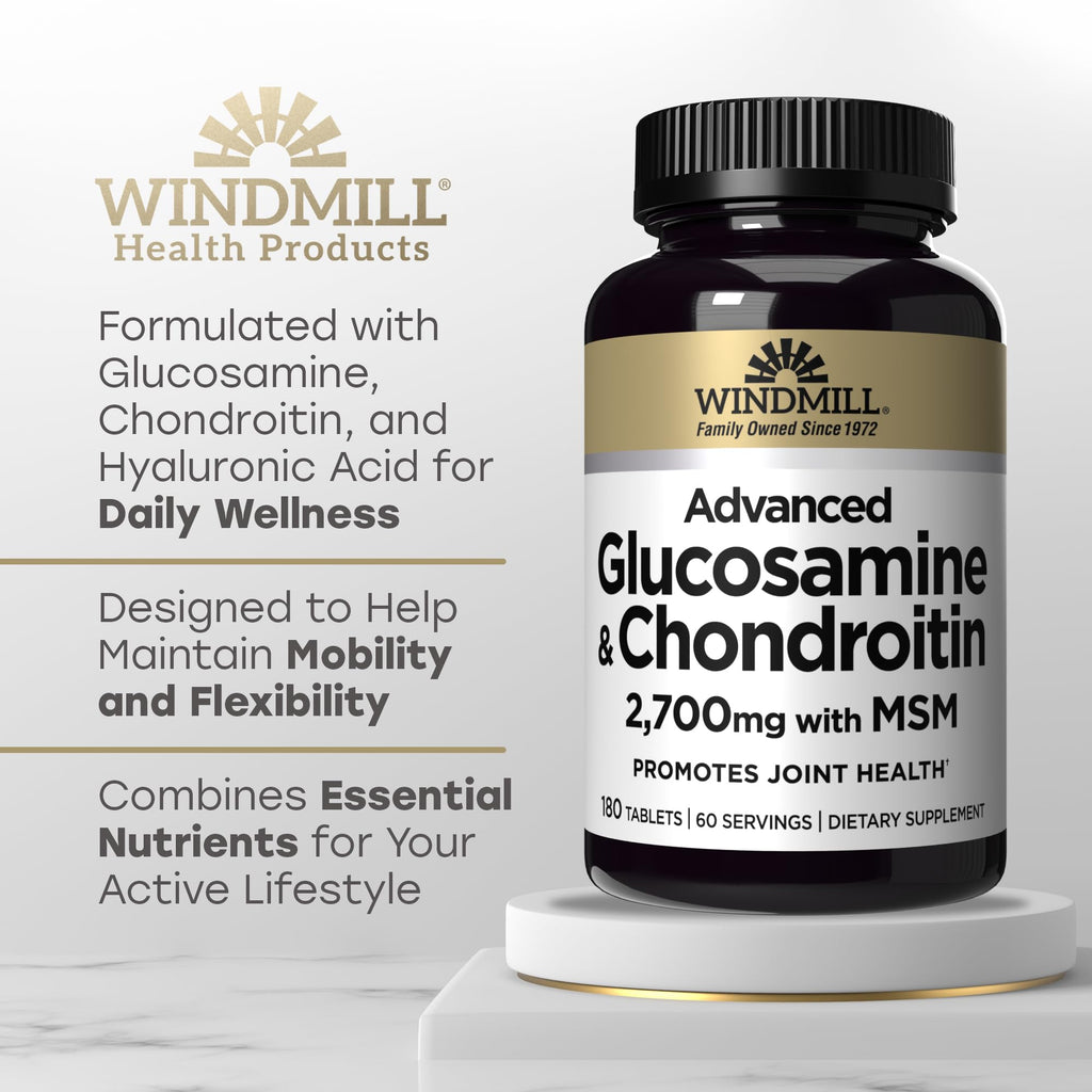 Glucosamine & Chondroitin 180 Tablets V8841