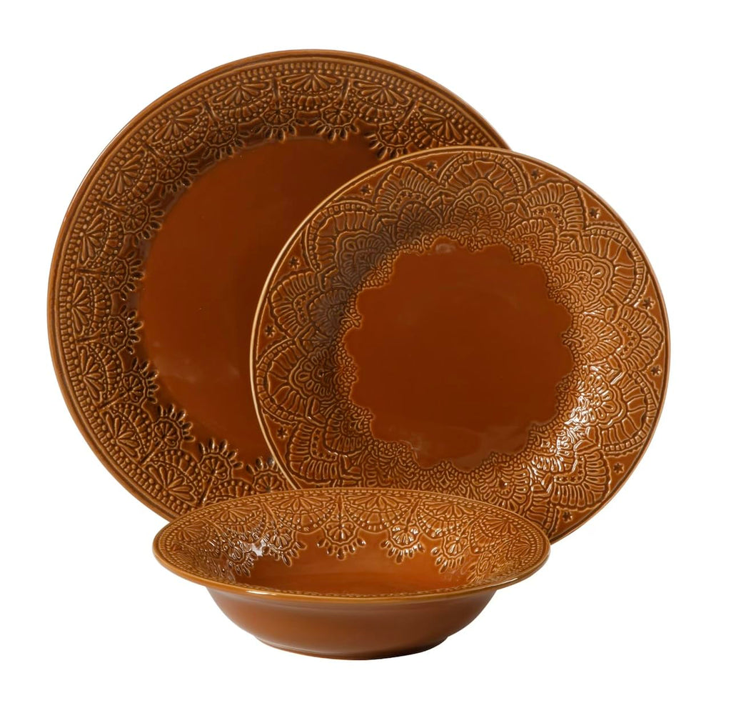 12-Piece Ceramic Dinnerware Set L544033