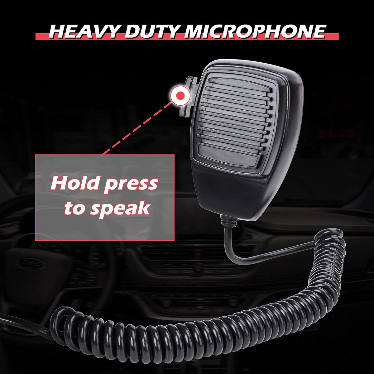 Emergency Police Siren 8 Tones PA System 130DB 200 Watt V43954