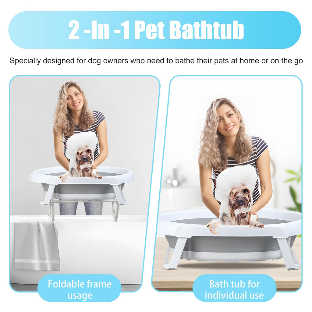 Foldable Portable Dog Bathtub A51187