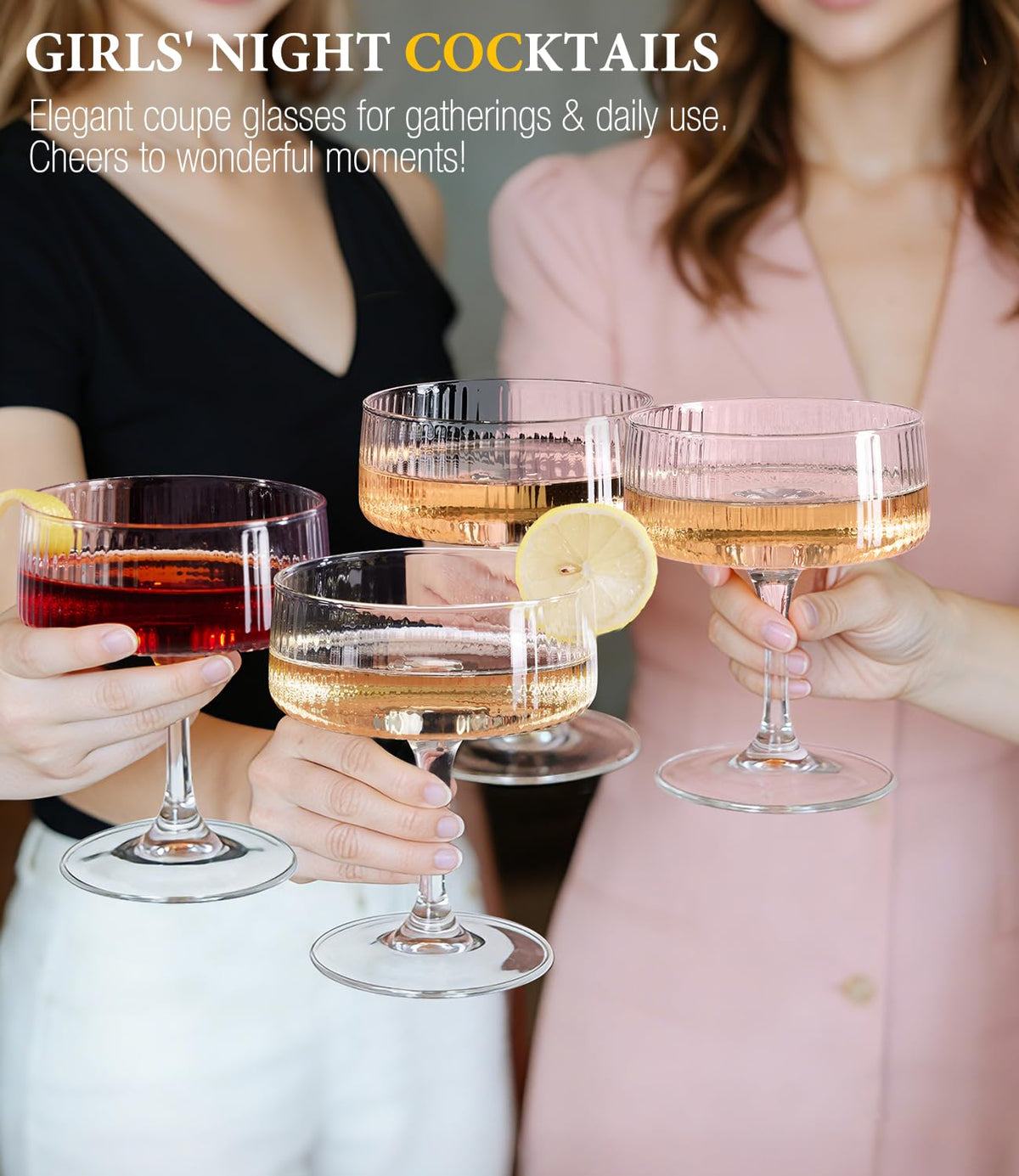 Champagne Glasses Set of 6 X178