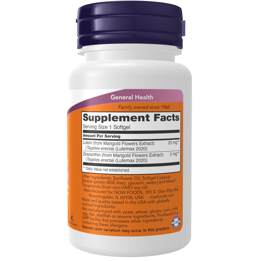 Lutein & Zeaxanthin 120 Softgels P464779