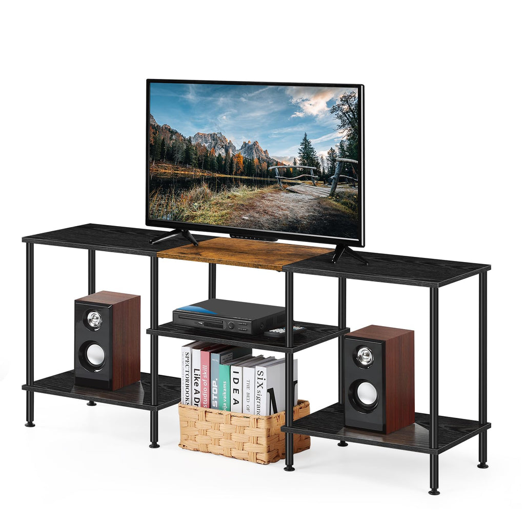 50 inch 3 Tier TV Stand with Storage Shelves Q922