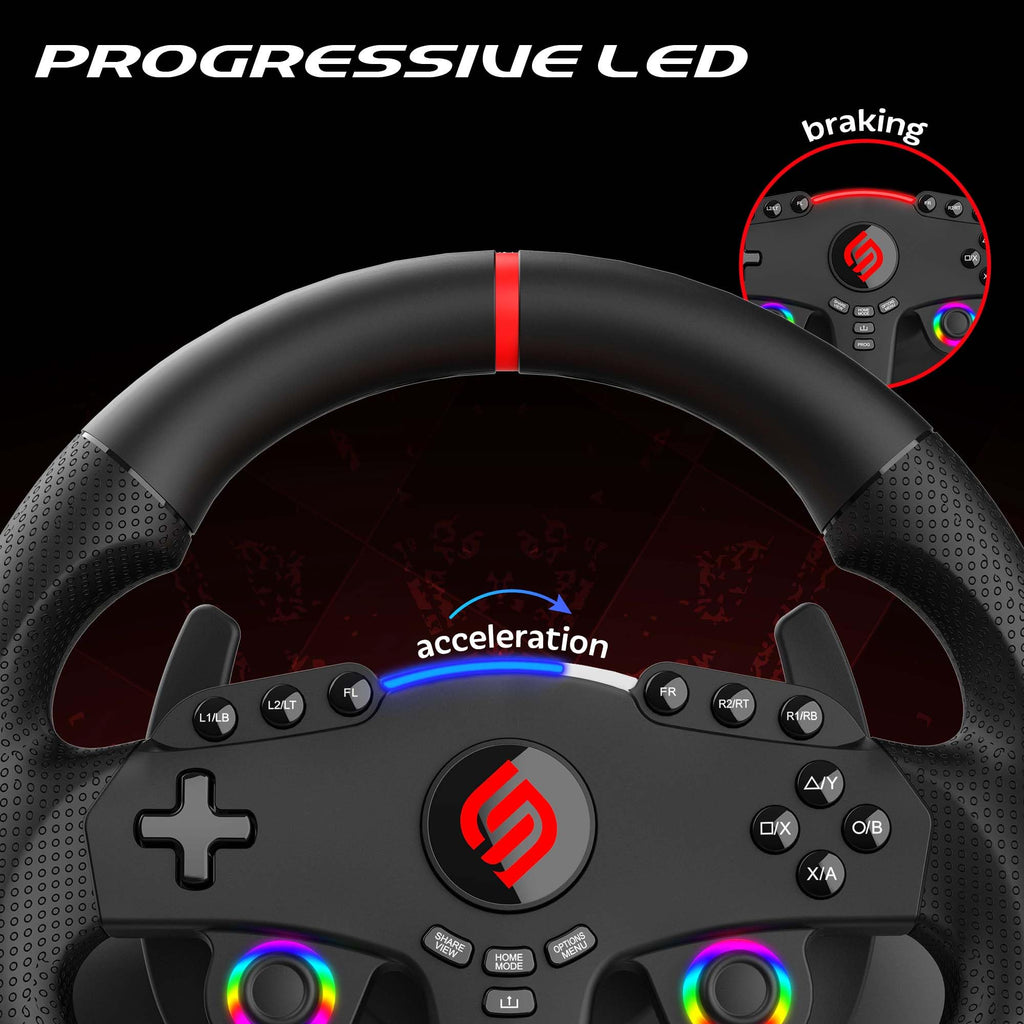 Racing Gaming Steering Wheel S812