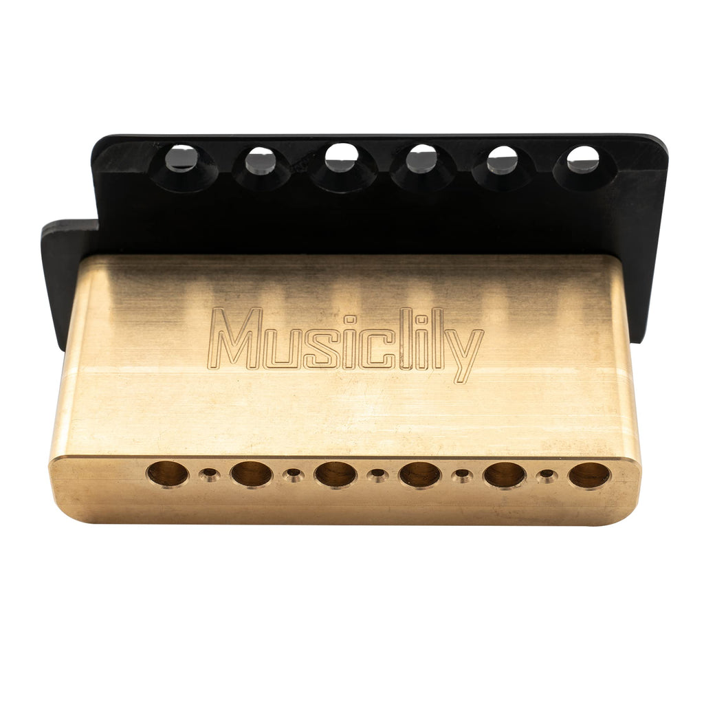Black 6-Screw Tremolo Bridge W563