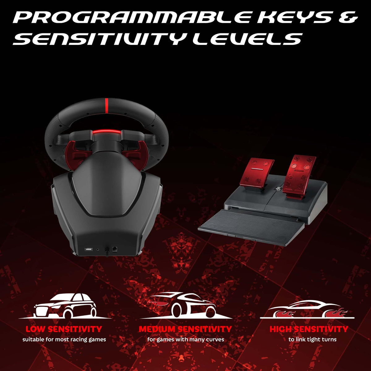 Racing Gaming Steering Wheel S812