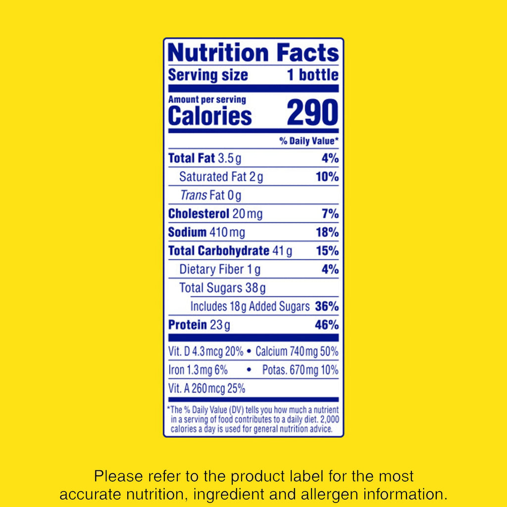 Chocolate Milk Drink 14 Fl Oz E531