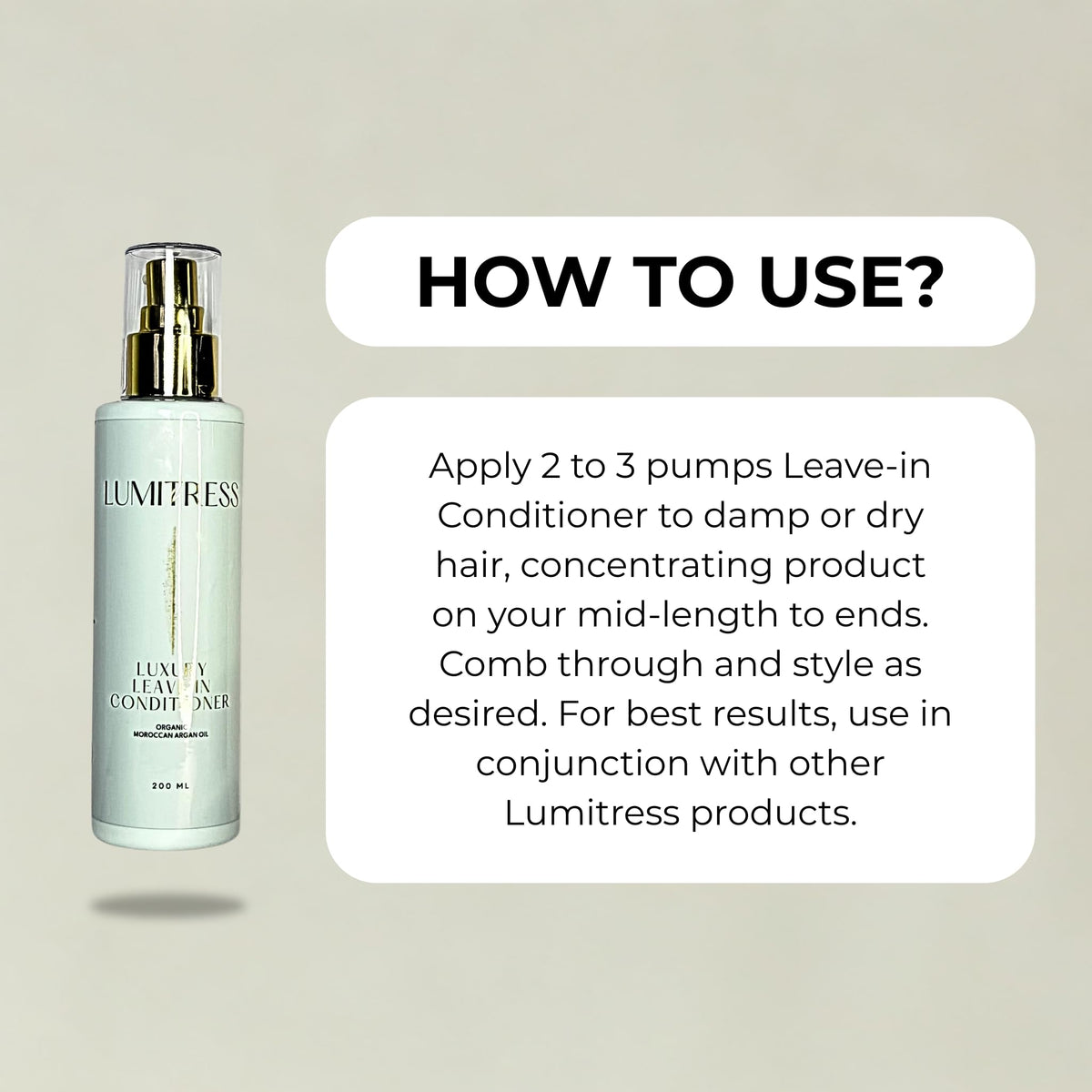 Leave In Conditioner Hydrating Hair Treatment G1748