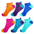 Bamboo Low Cut Running Socks for Women, Size 5-10, Pack of 6 Pairs R24521
