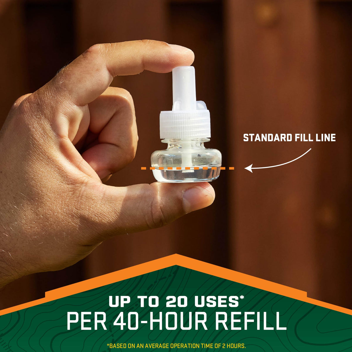Mosquito Repellent Refill 0.19 Fl Oz S438588