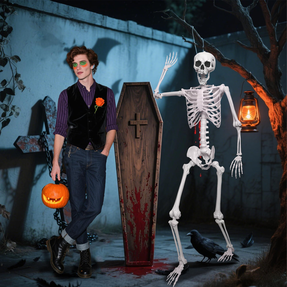 Life Size Posable Skeleton S731