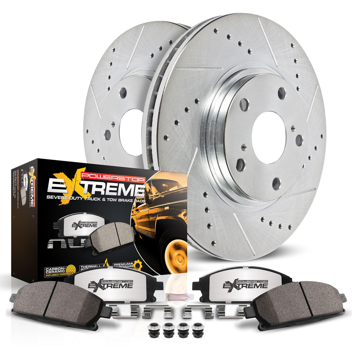 Front Brake Pad & Rotor Kit W29585