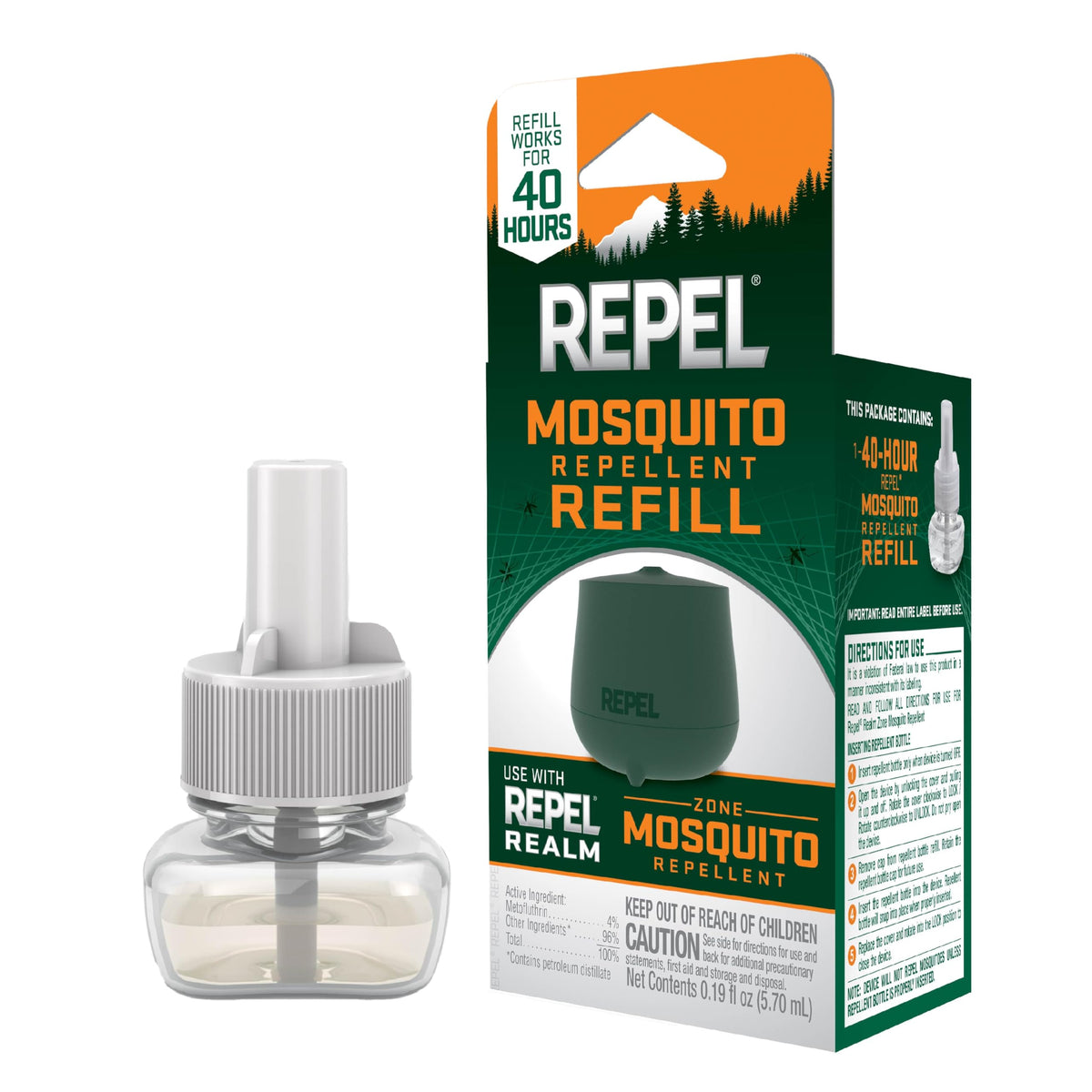 Mosquito Repellent Refill 0.19 Fl Oz S438588