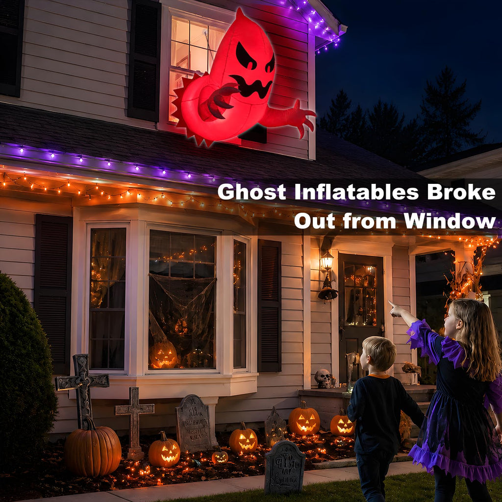 Halloween Ghost Inflatables Window Decorations J729