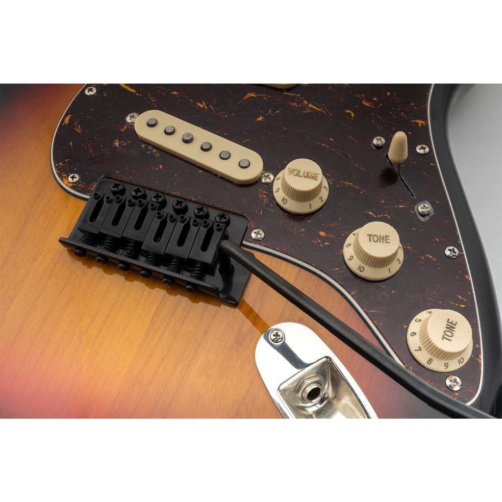 Black 6-Screw Tremolo Bridge W563