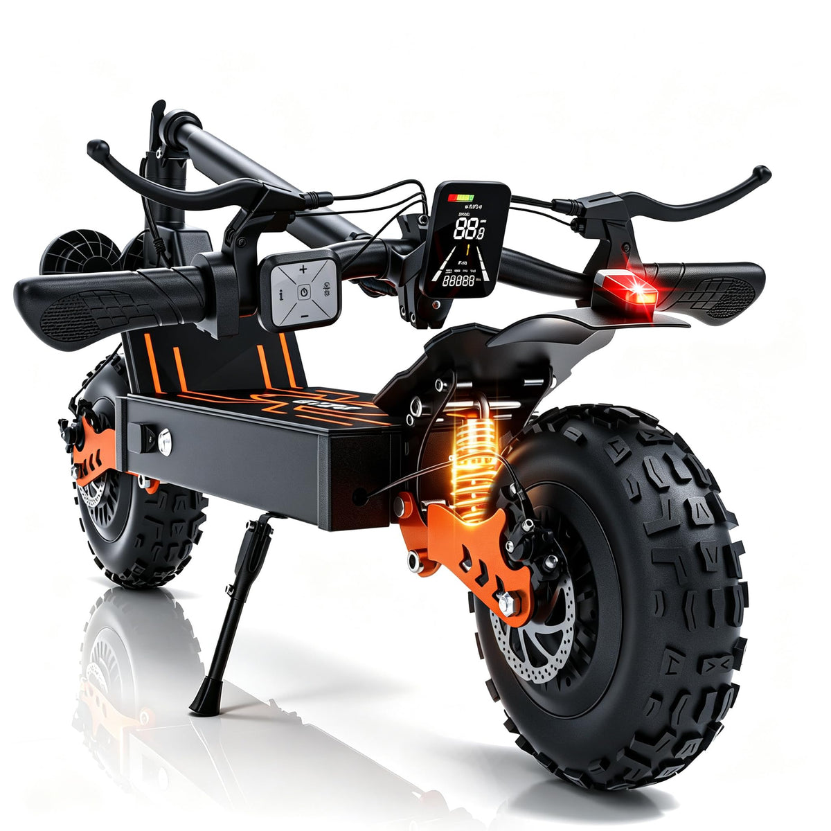 800W Motor 25 Miles Long Range Electric Scooter K1271