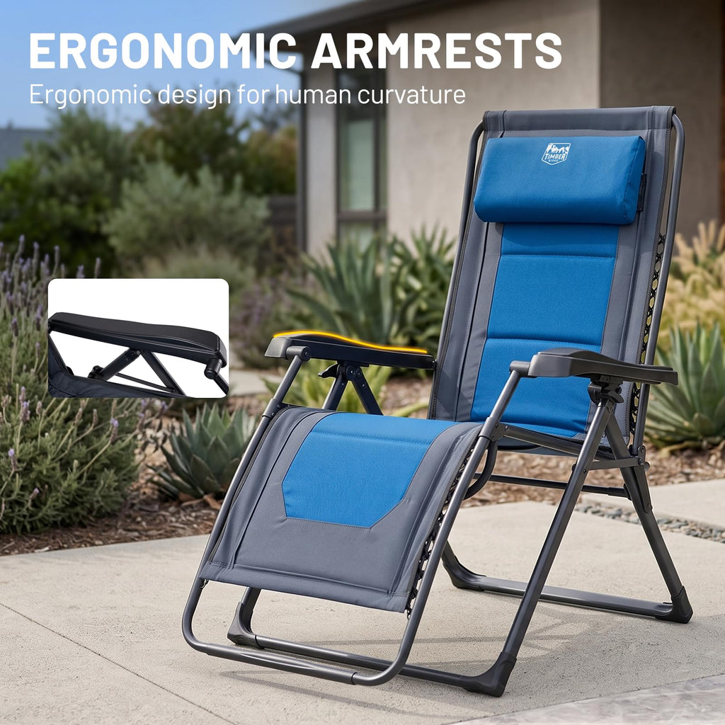 Oversized Zero Gravity Chair 2 Pack I9394