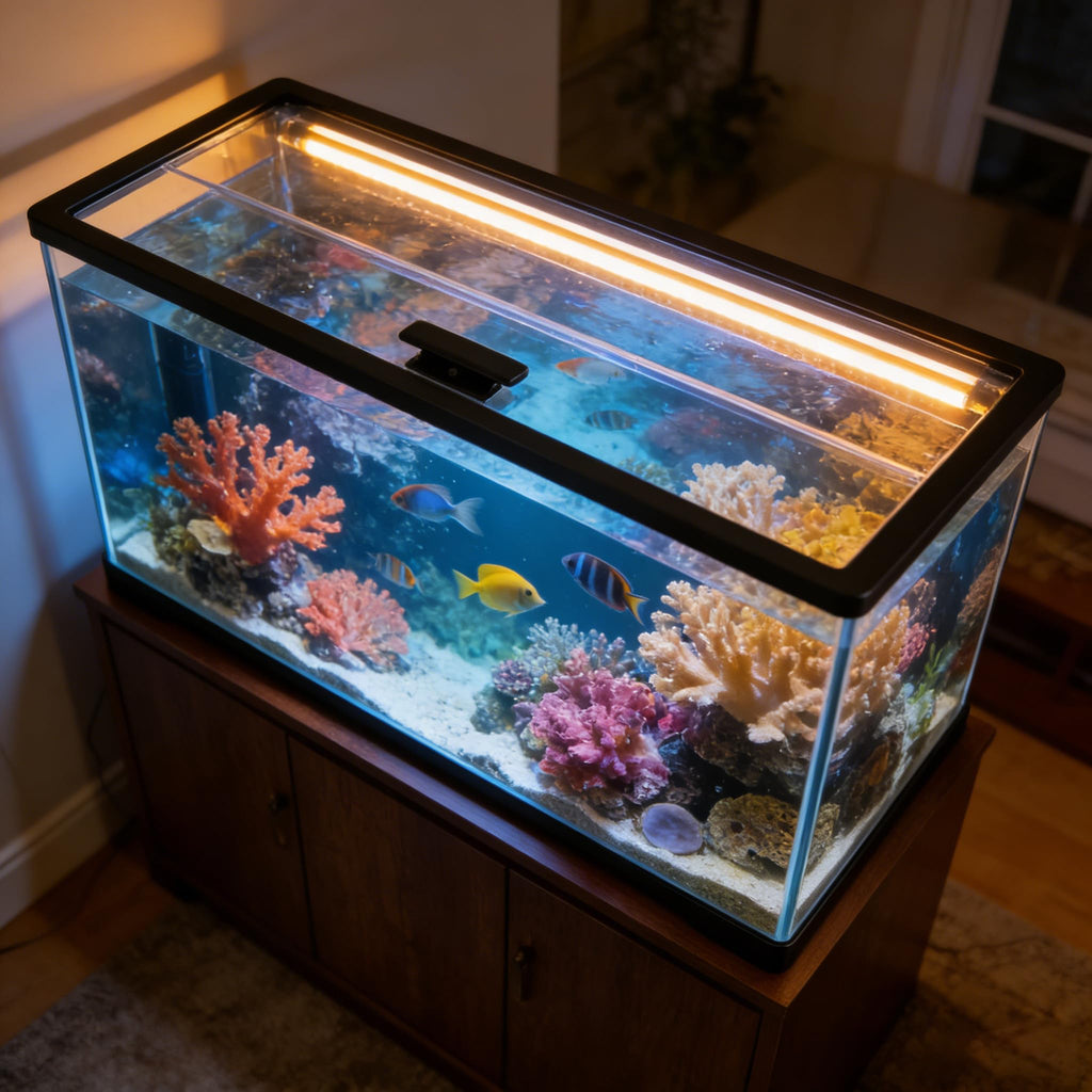 Clear Tempered Glass Aquarium Lid U5514