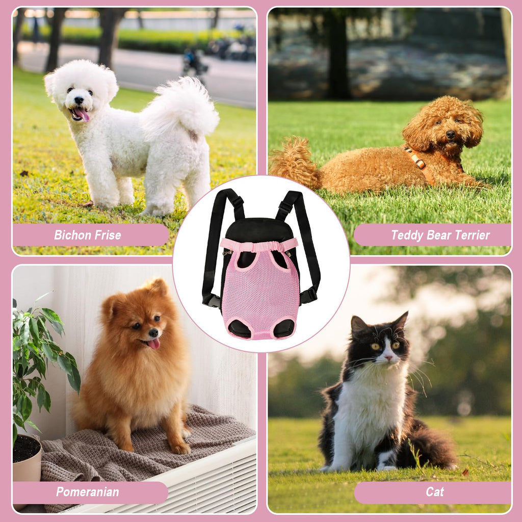 Dog Carrier Backpack Adjustable Pet Travel Bag Q904726