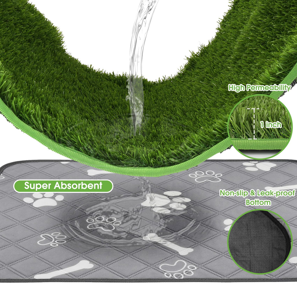 Washable Artificial Grass Dog Training Pad D13375