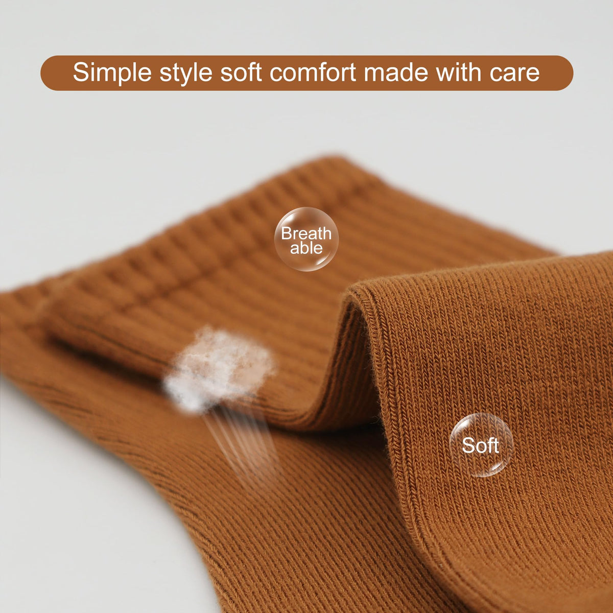 Viscose Bamboo Mini Crew Socks 5 Pairs O673