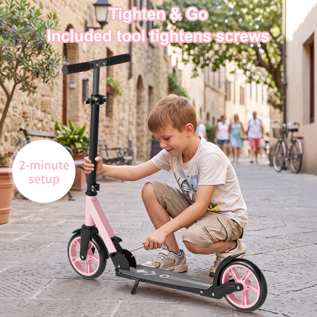 Lightweight Foldable Kick Scooter with Carry Strap I51299