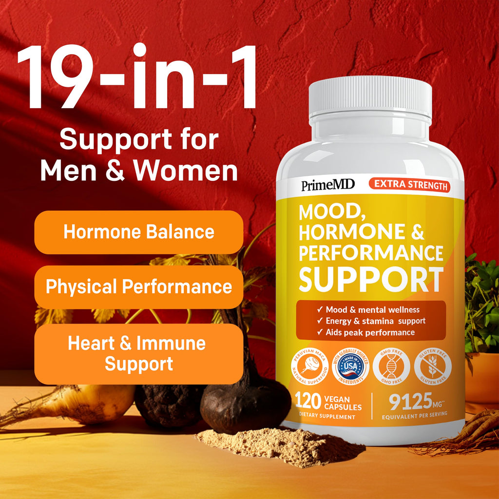 Peruvian Maca Root with Ashwagandha & Fenugreek 120ct B7372