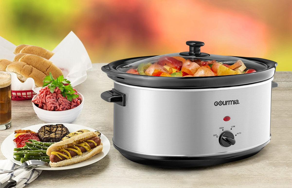 7 Qt Stainless Steel Slow Cooker M873