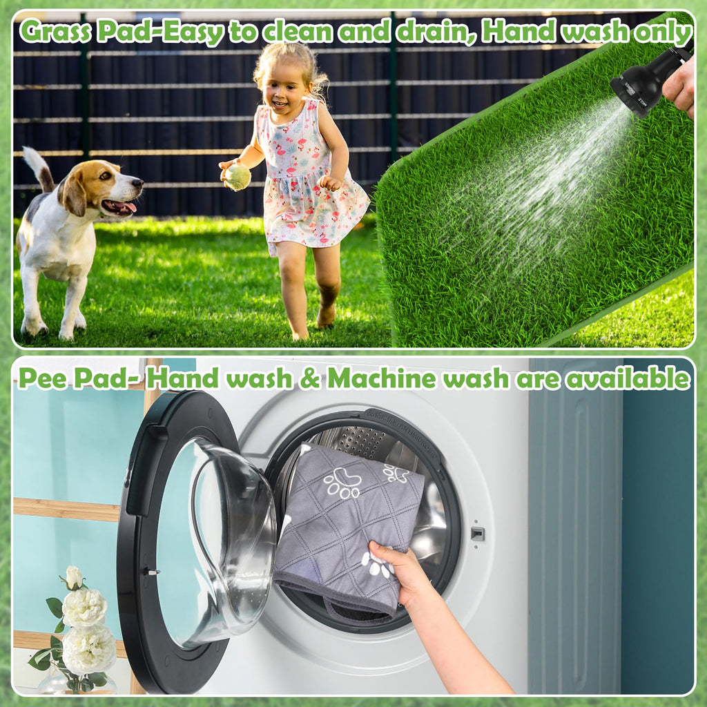 Washable Artificial Grass Dog Training Pad D13375
