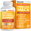 Peruvian Maca Root with Ashwagandha & Fenugreek 120ct B7372
