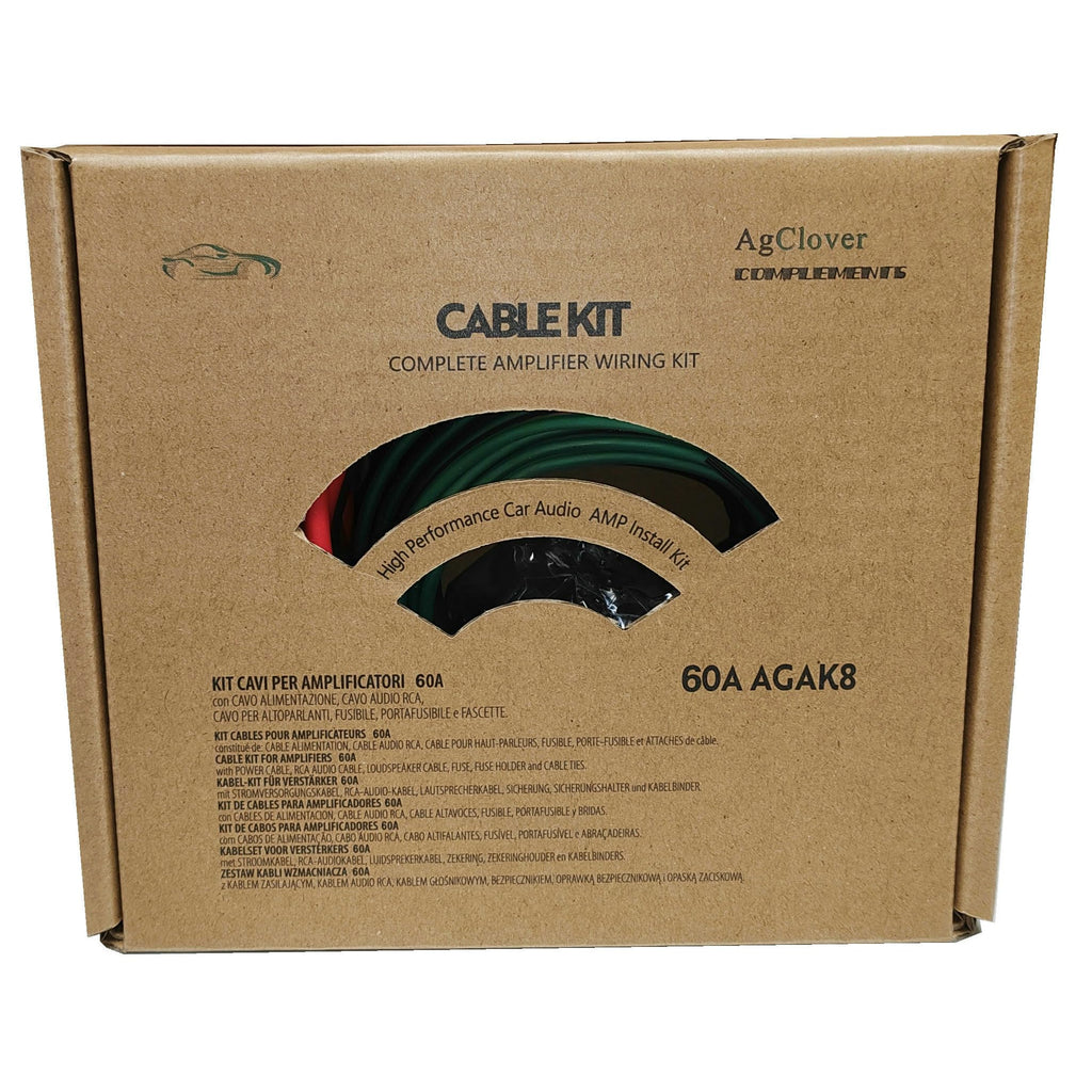 8 Gauge CCA Amplifier Wiring Kit 800W R43065